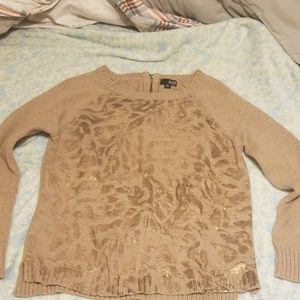 Brown sweater